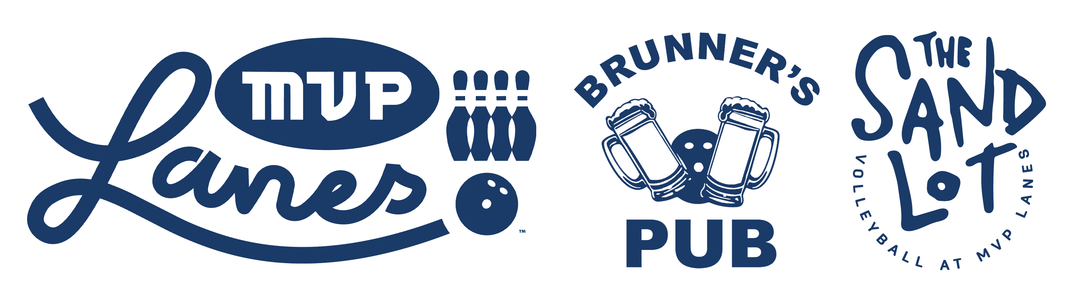 Laners, Brunners, and Sandlot gold-level friends sponsor logo